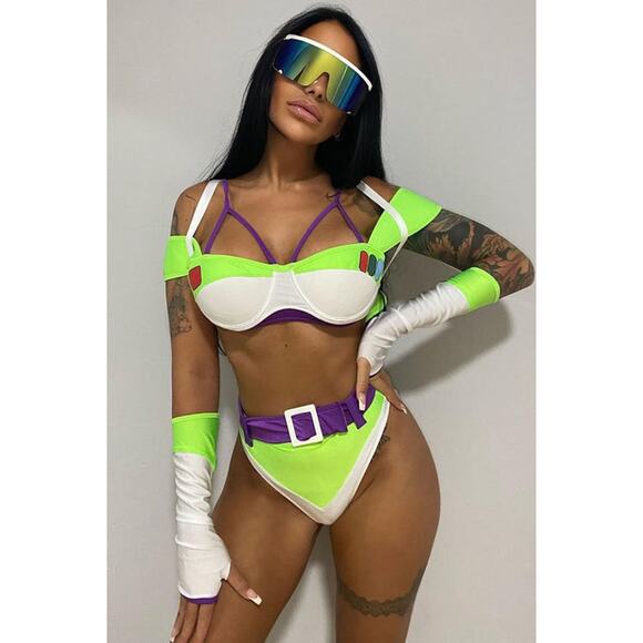 Forplay Tops - NEW Forplay To Infinity Buzz Lightyear Toy Story Costume Size Small Medium